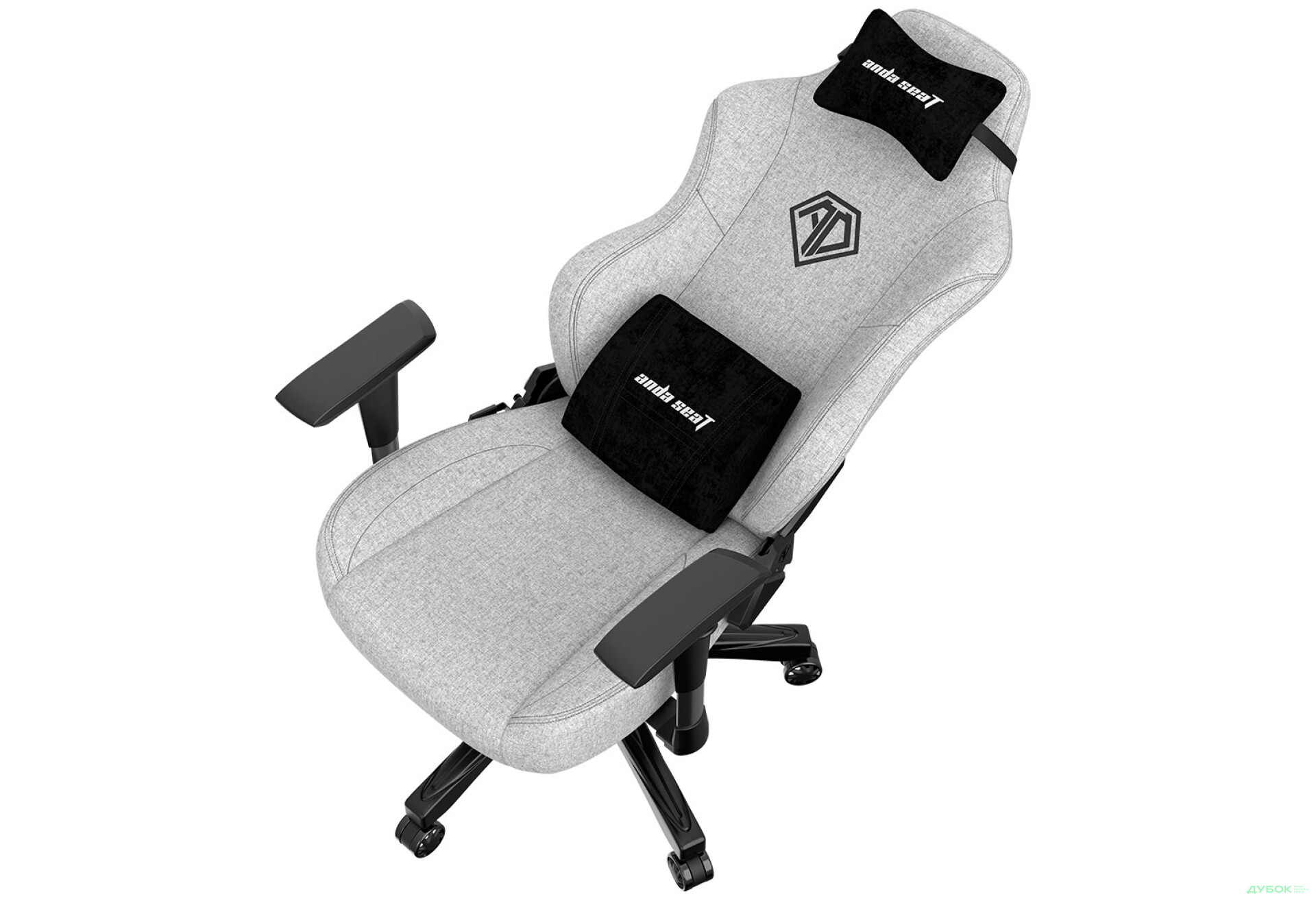 Фото 10 - Компьютерное кресло Anda Seat Phantom 3 70x55x134 см игровое, серое