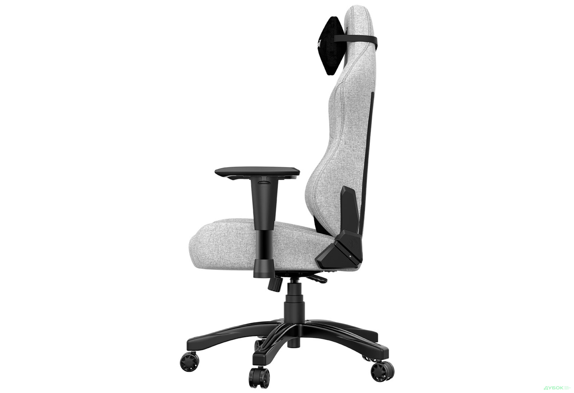 Фото 8 - Комп'ютерне крісло Anda Seat Phantom 3 70x55x134 см ігрове, сіре