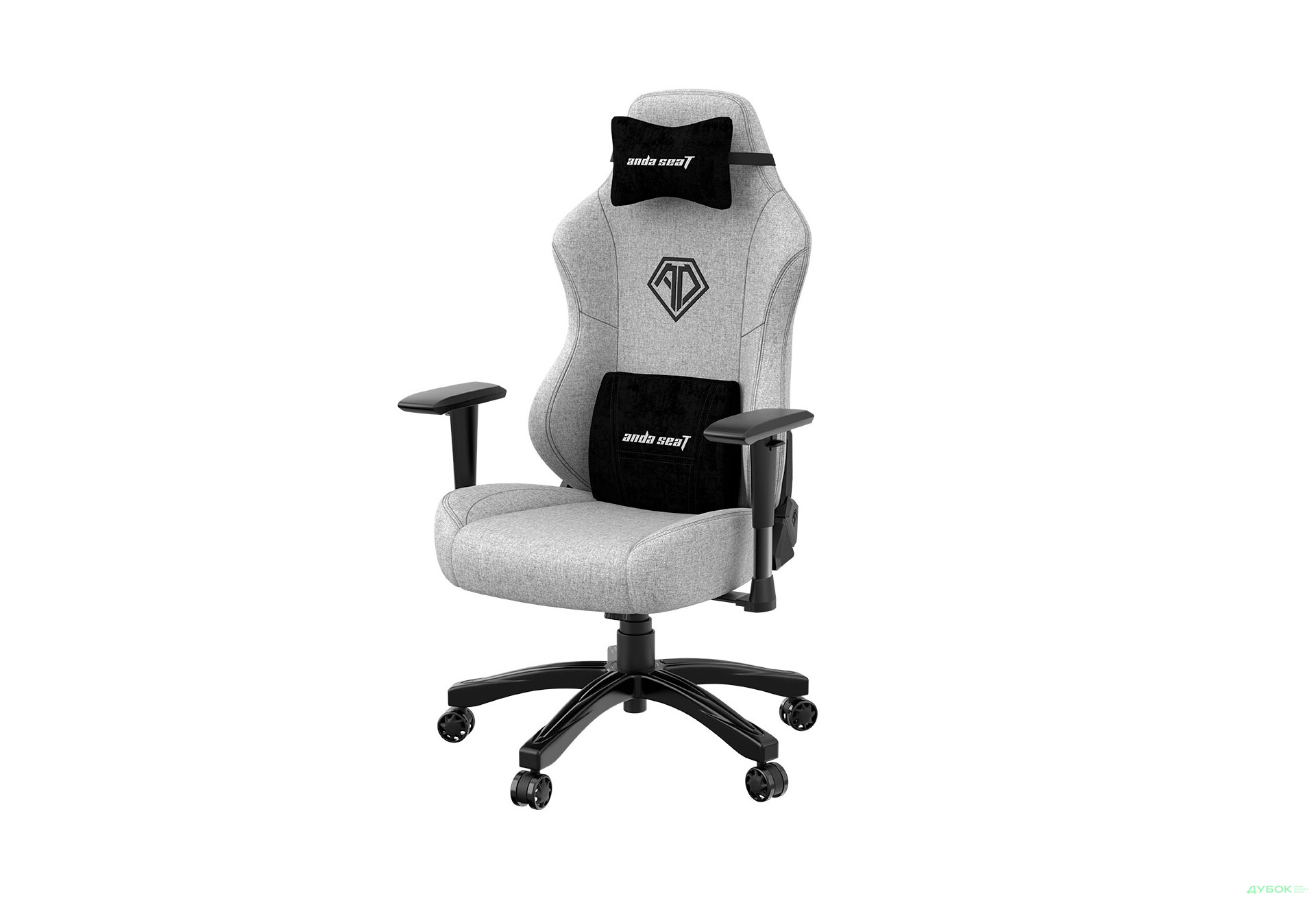 Изображение 6 - Компьютерное кресло Anda Seat Phantom 3 70x55x134 см игровое, серое