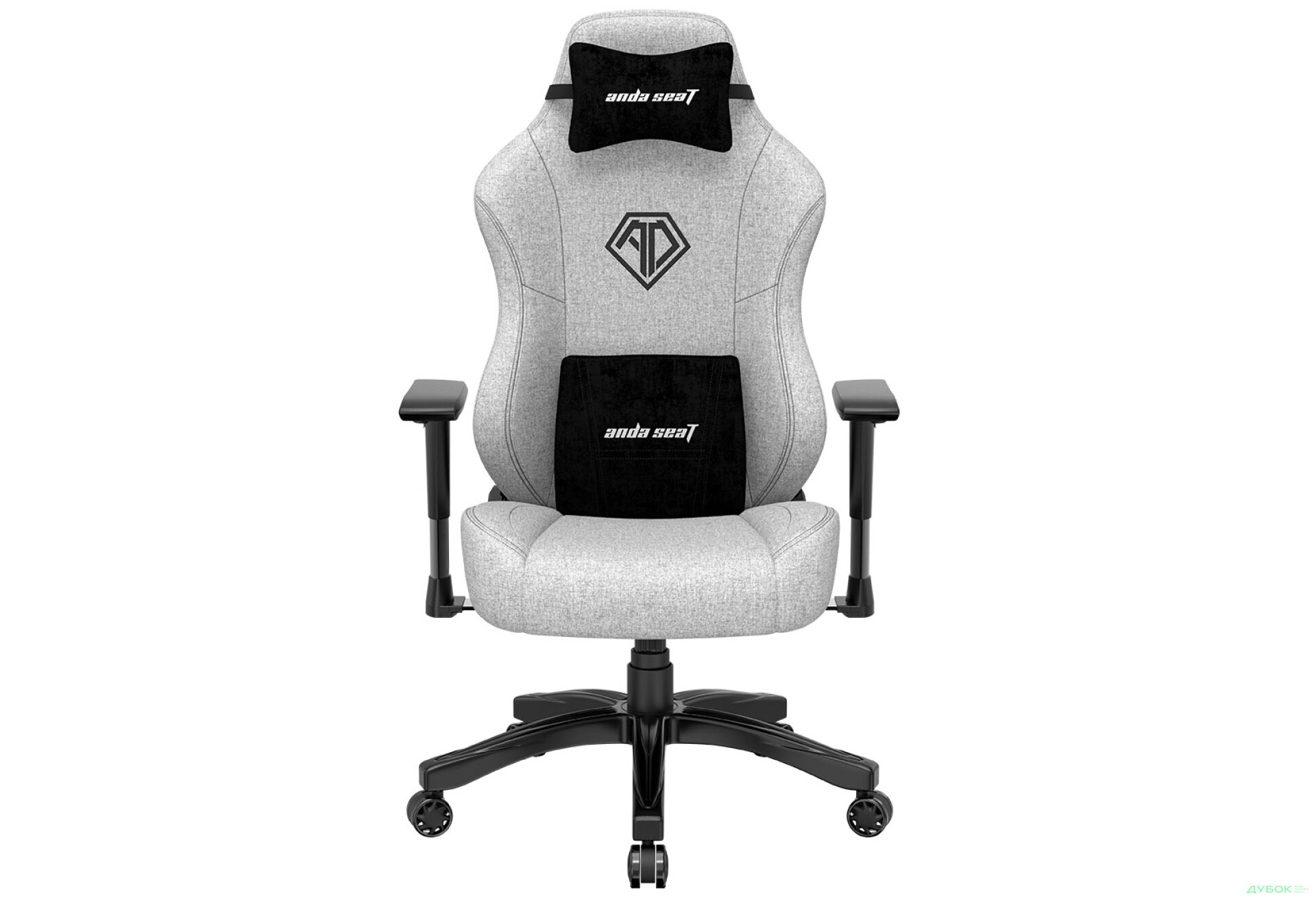 Фото 1 - Компьютерное кресло Anda Seat Phantom 3 70x55x134 см игровое, серое