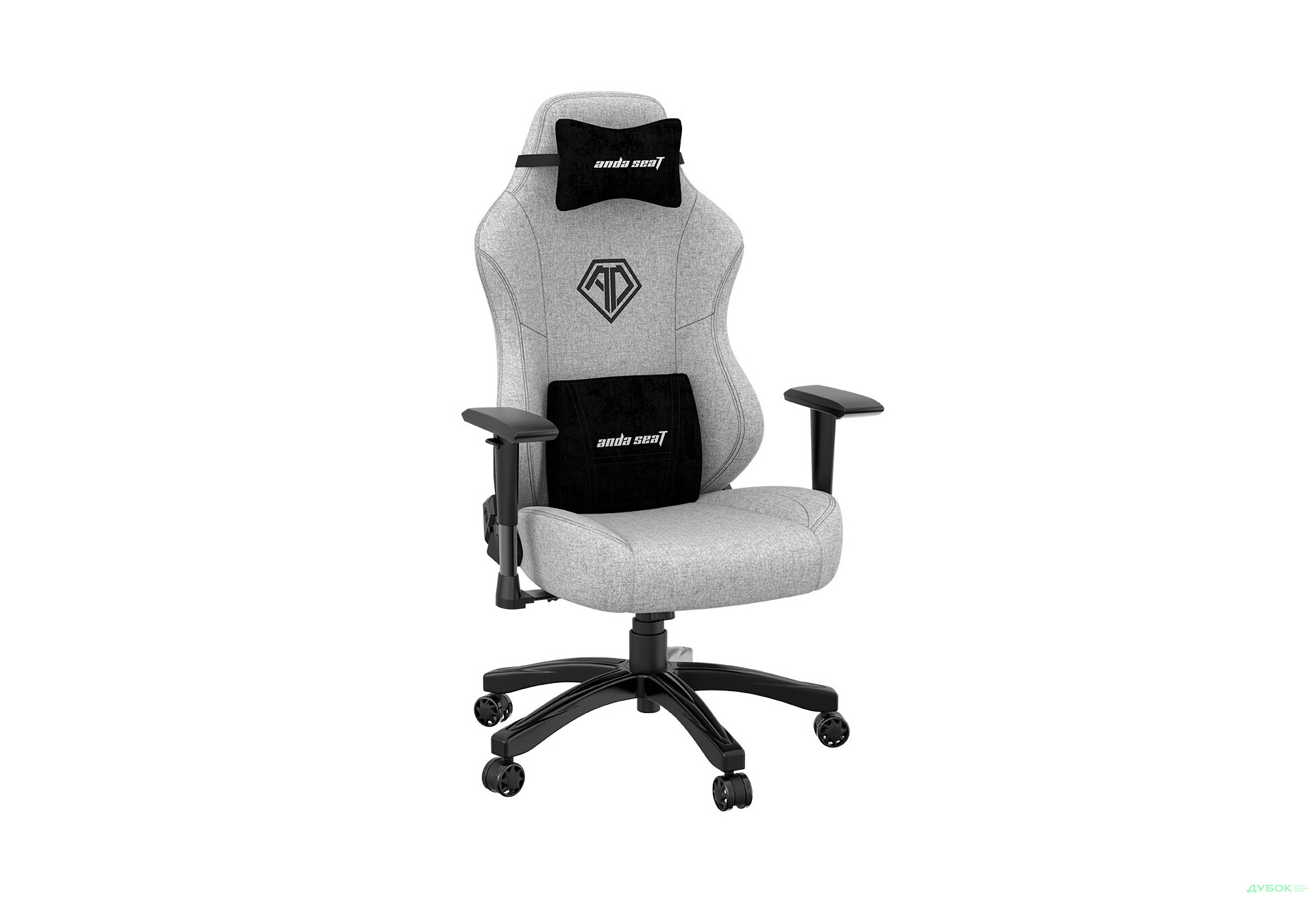 Изображение 5 - Компьютерное кресло Anda Seat Phantom 3 70x55x134 см игровое, серое