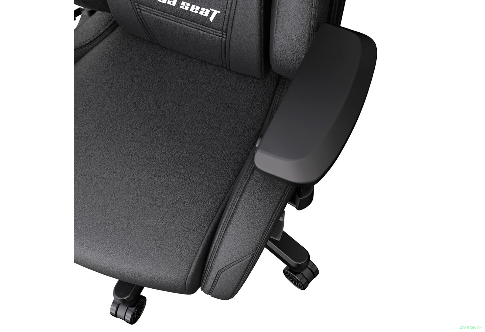 Фото 9 - Комп'ютерне крісло Anda Seat Kaiser 2 61x57x143 см ігрове, чорне