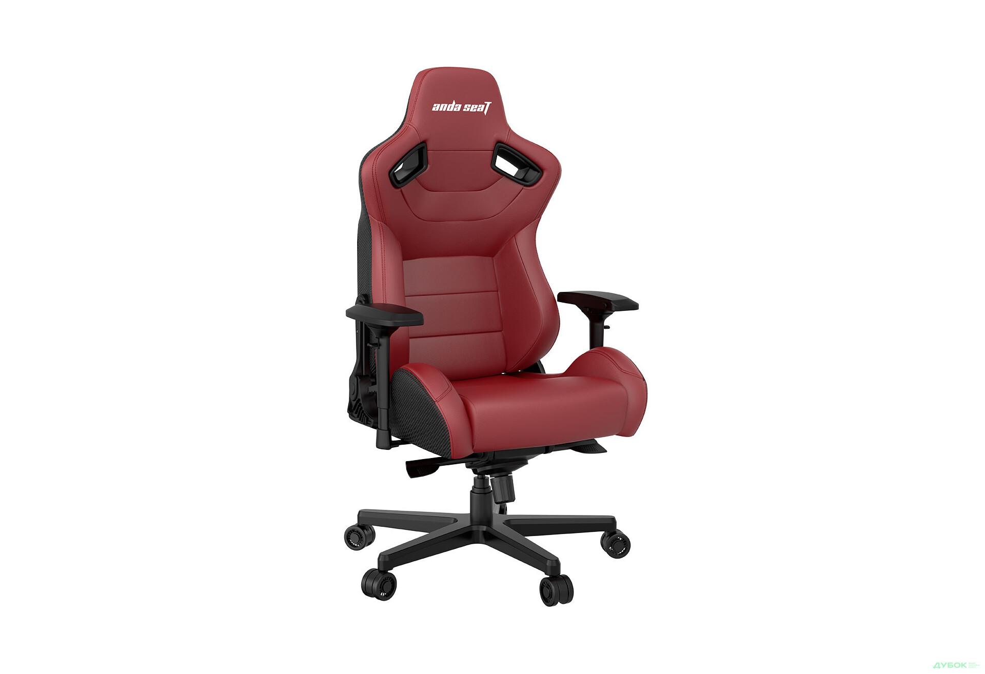 Изображение 3 - Компьютерное кресло Anda Seat Kaiser 2 61x57x143 см игровое, черно-бордовое