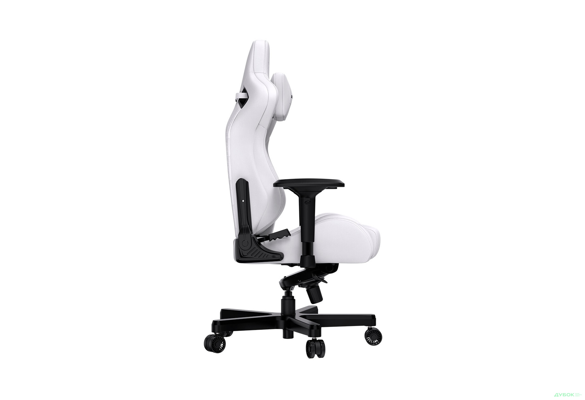 Зображення 6 - Комп'ютерне крісло Anda Seat Kaiser 2 61x57x143 см ігрове, біле