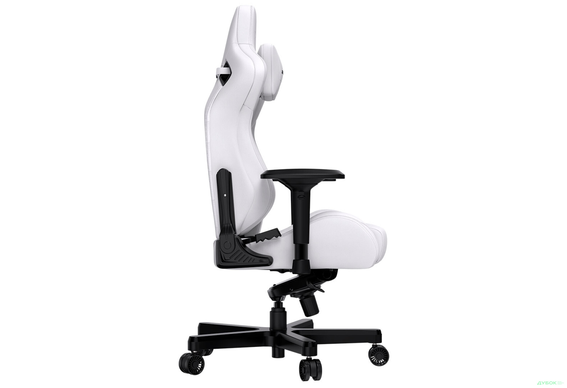 Фото 6 - Комп'ютерне крісло Anda Seat Kaiser 2 61x57x143 см ігрове, біле