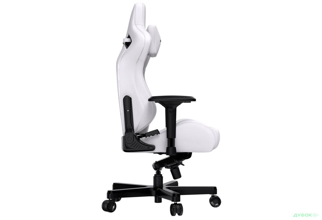 Зображення 6 - Комп'ютерне крісло Anda Seat Kaiser 2 61x57x143 см ігрове, біле