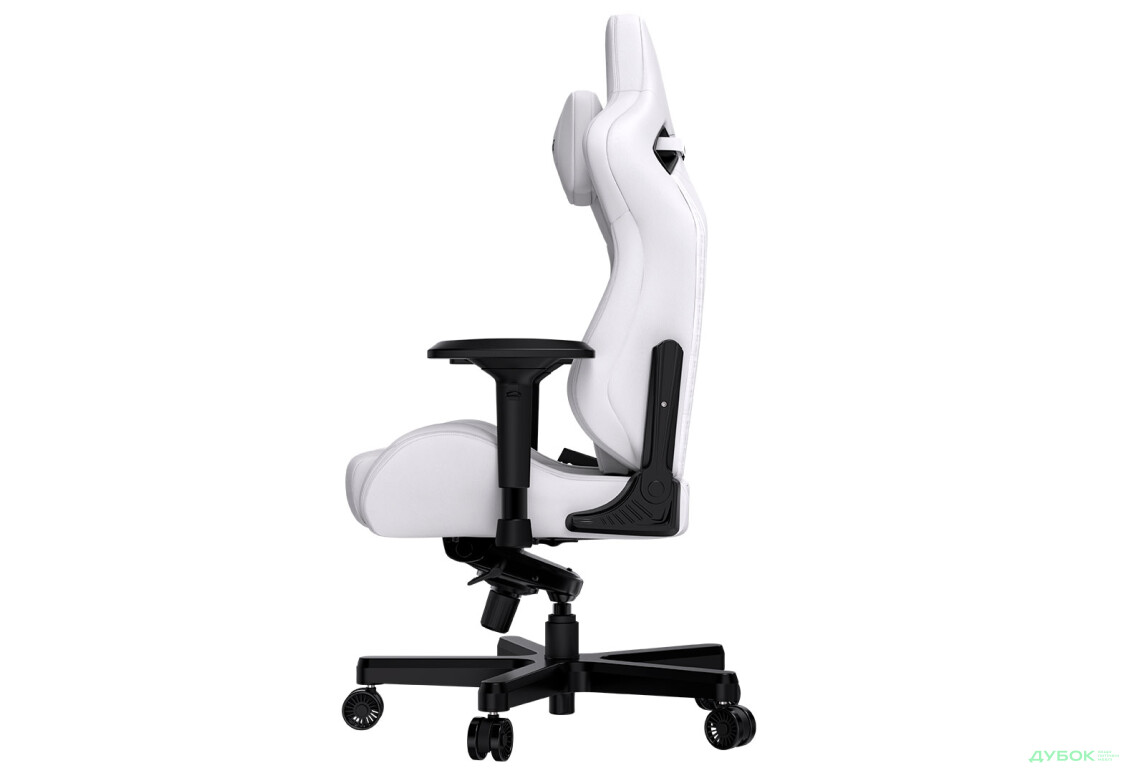 Зображення 7 - Комп'ютерне крісло Anda Seat Kaiser 2 61x57x143 см ігрове, біле