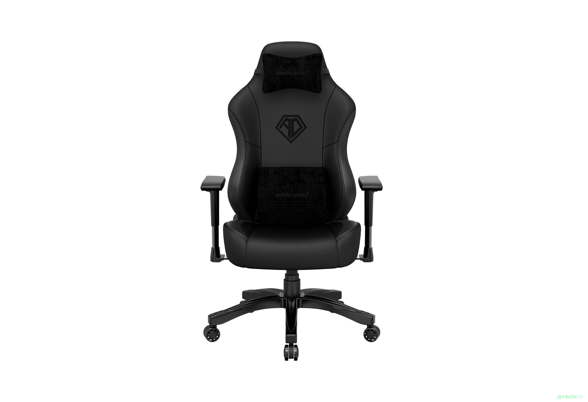 Зображення 1 - Комп'ютерне крісло Anda Seat Phantom 3 70x55x134 см ігрове, чорне