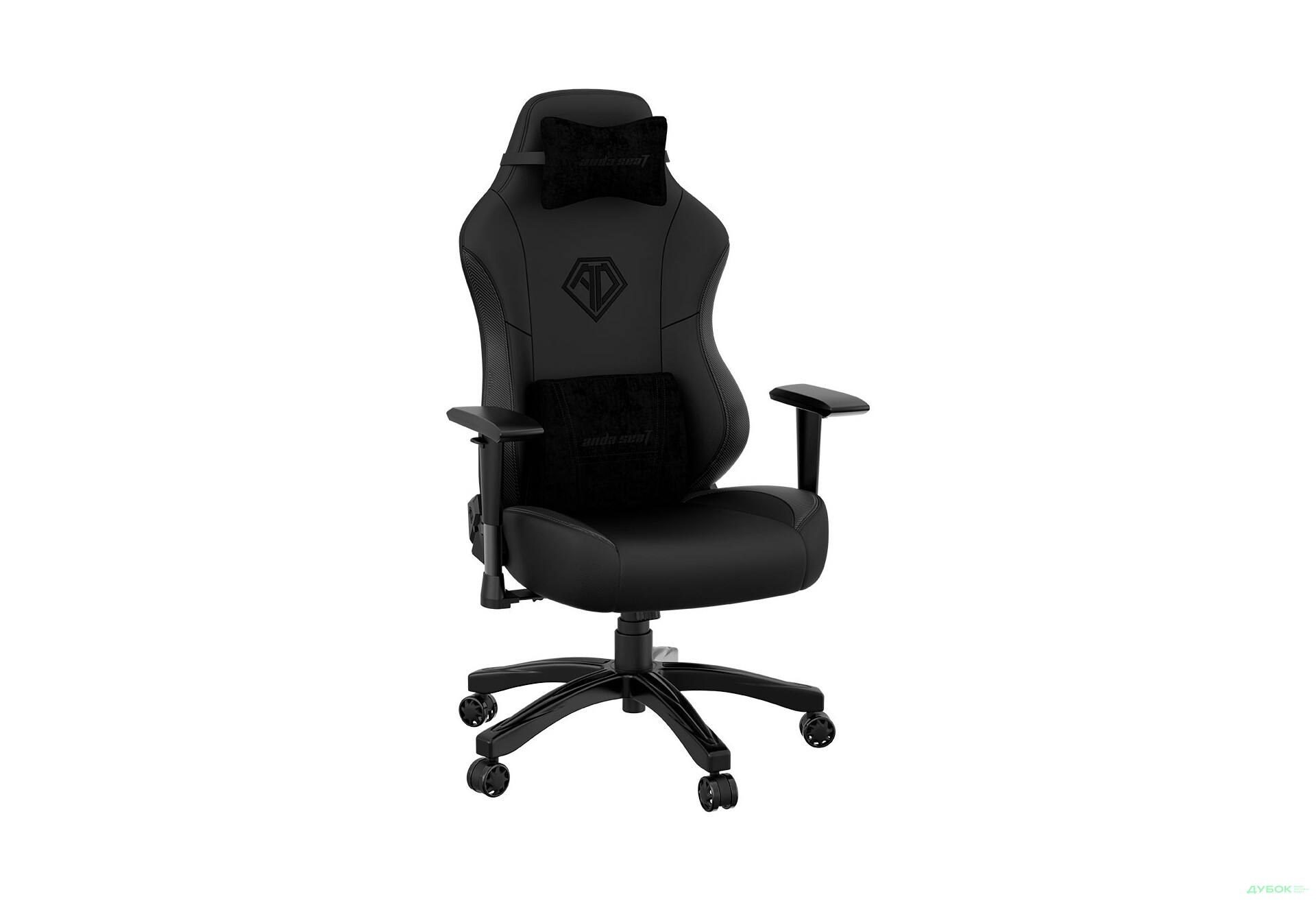 Зображення 4 - Комп'ютерне крісло Anda Seat Phantom 3 70x55x134 см ігрове, чорне
