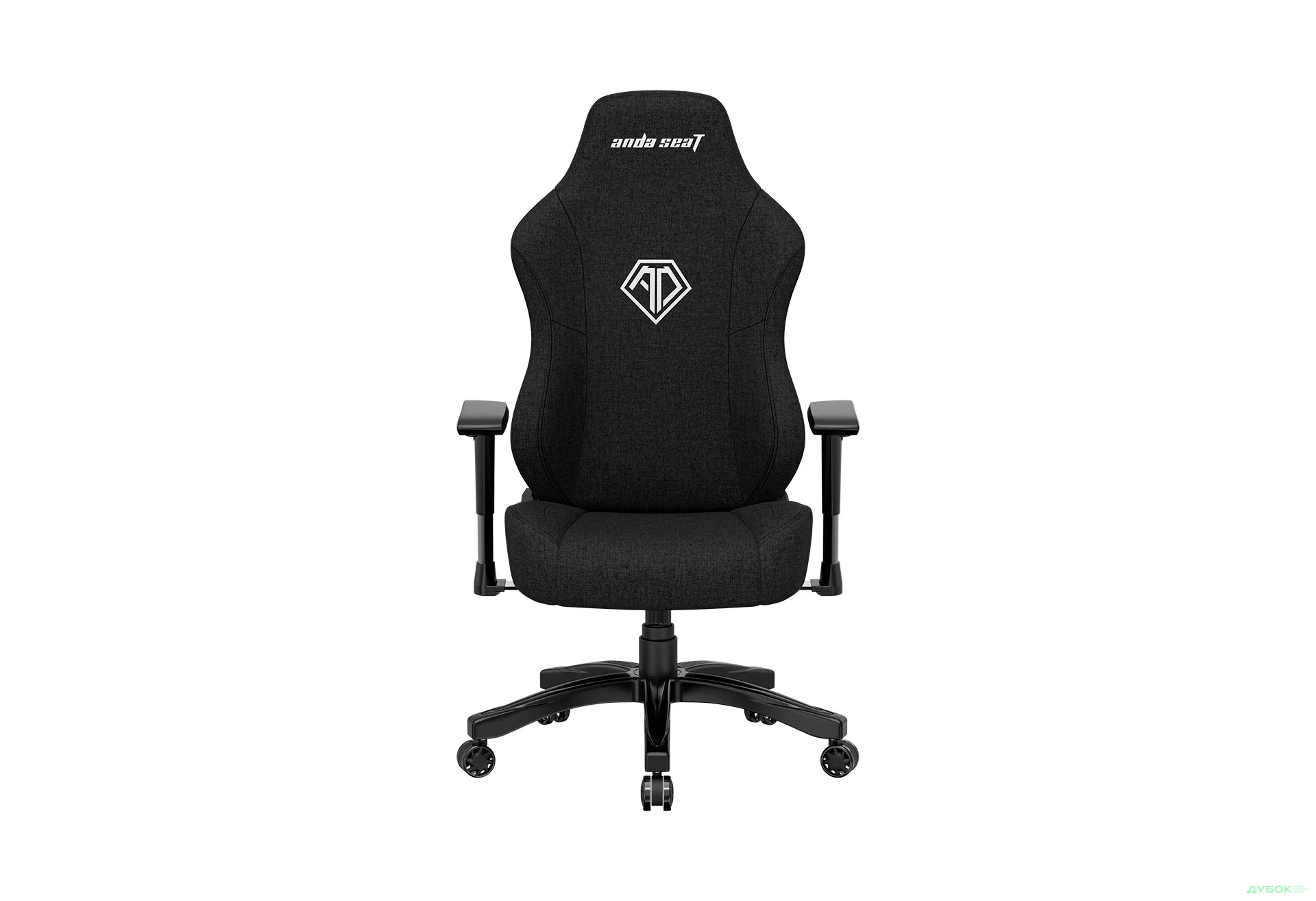 Изображение 2 - Компьютерное кресло Anda Seat Phantom 3 Fabric 70x55x134 см игровое, черное