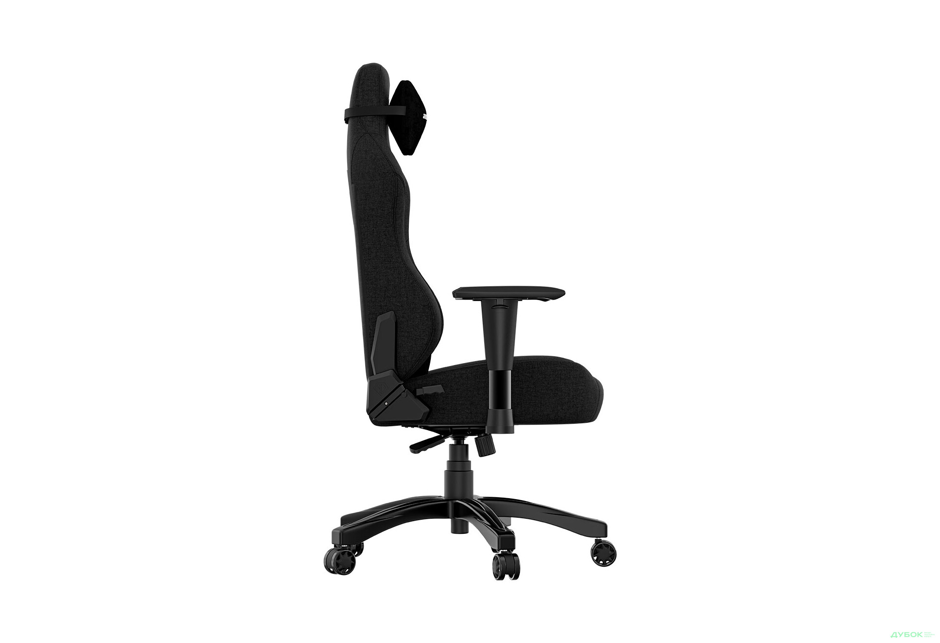 Изображение 6 - Компьютерное кресло Anda Seat Phantom 3 Fabric 70x55x134 см игровое, черное