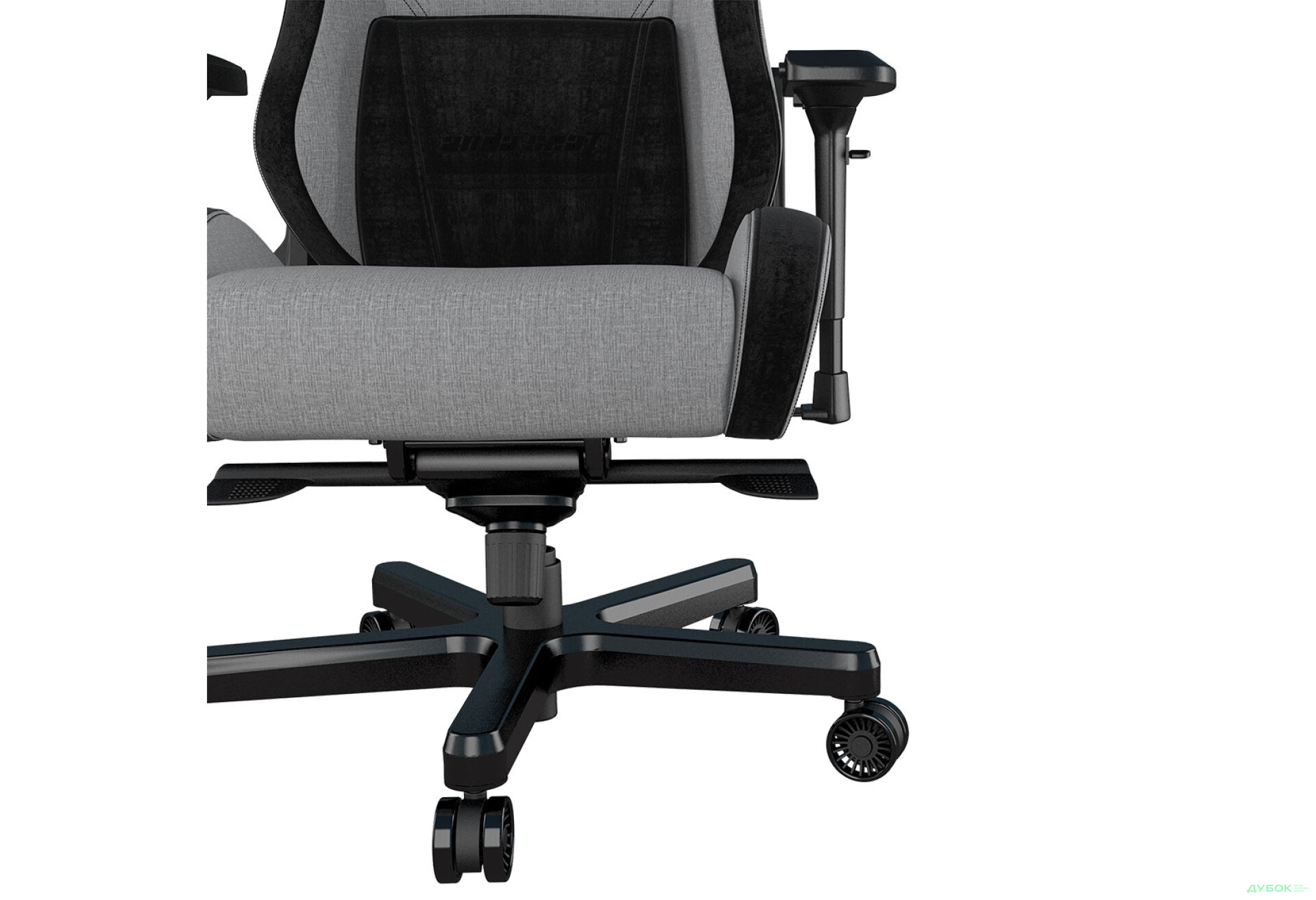 Фото 10 - Комп'ютерне крісло Anda Seat T-Pro 2 65x54x143 см ігрове, сіро-чорне