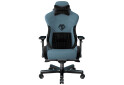 Фото 1 - Комп'ютерне крісло Anda Seat T-Pro 2 65x54x143 см ігрове, блакитно-чорне