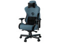 Фото 4 - Комп'ютерне крісло Anda Seat T-Pro 2 65x54x143 см ігрове, блакитно-чорне