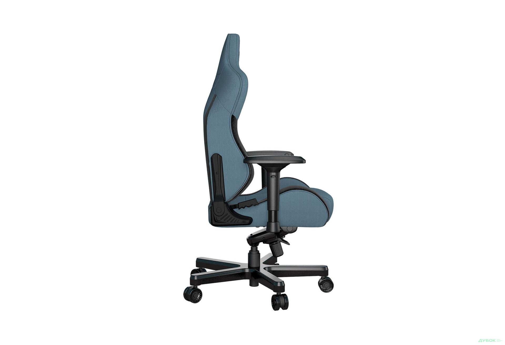 Зображення 6 - Комп'ютерне крісло Anda Seat T-Pro 2 65x54x143 см ігрове, блакитно-чорне