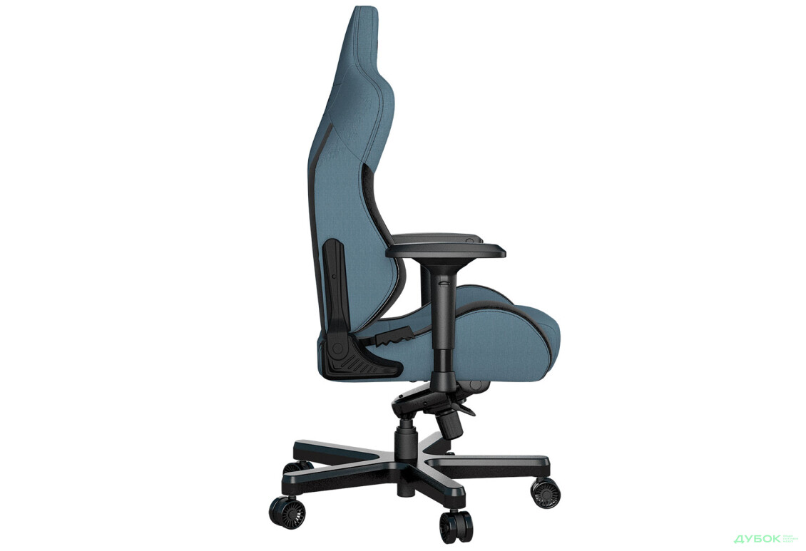 Фото 6 - Комп'ютерне крісло Anda Seat T-Pro 2 65x54x143 см ігрове, блакитно-чорне