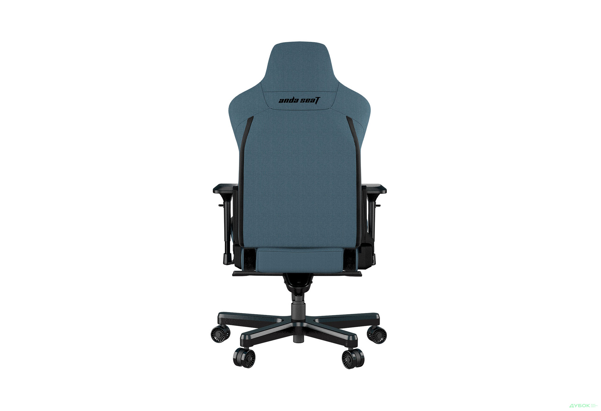 Зображення 2 - Комп'ютерне крісло Anda Seat T-Pro 2 65x54x143 см ігрове, блакитно-чорне