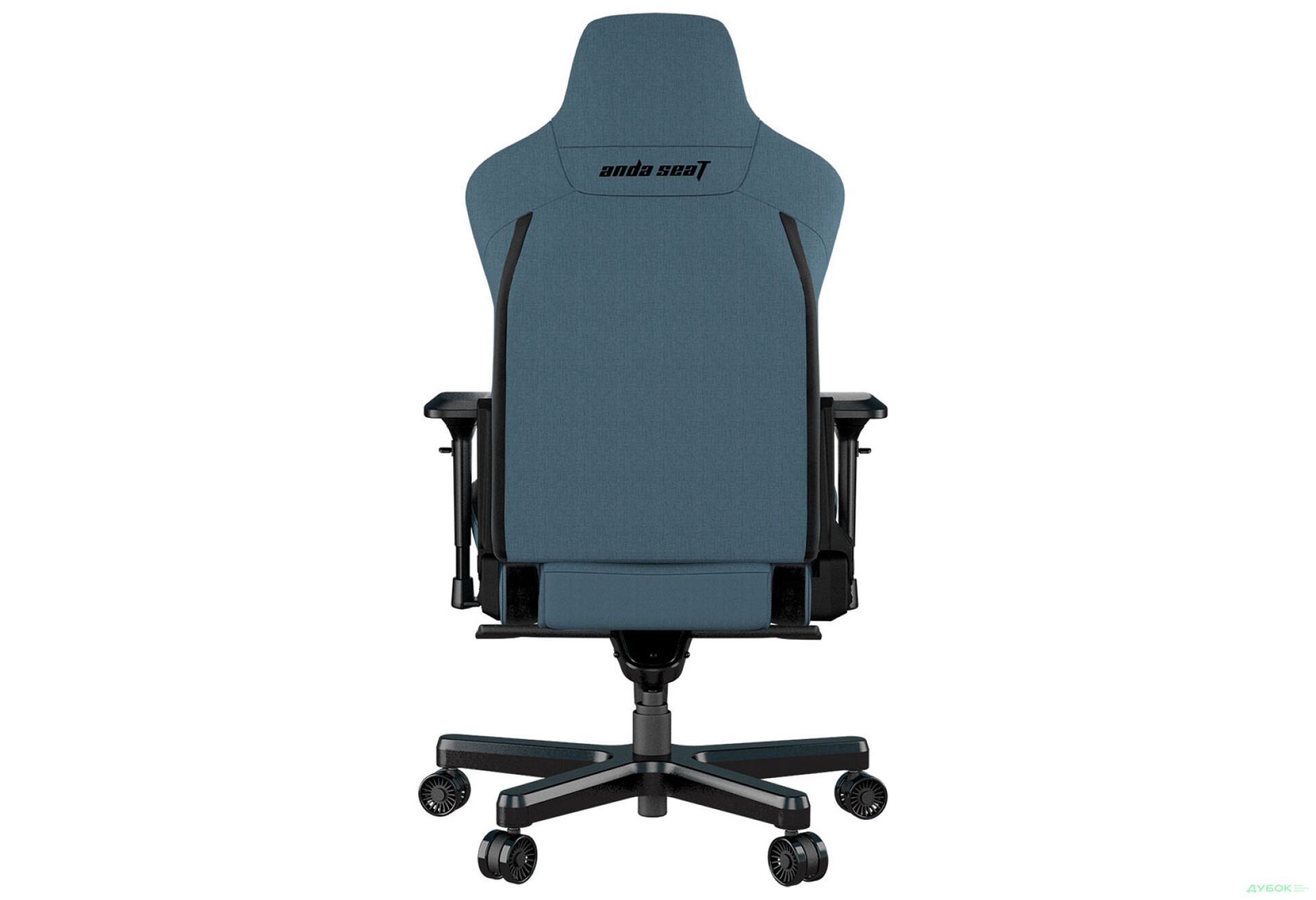 Фото 2 - Комп'ютерне крісло Anda Seat T-Pro 2 65x54x143 см ігрове, блакитно-чорне