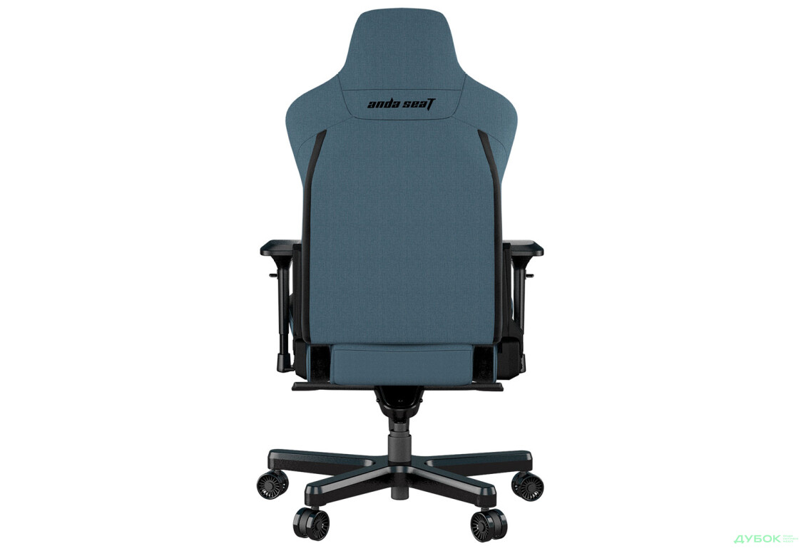 Зображення 2 - Комп'ютерне крісло Anda Seat T-Pro 2 65x54x143 см ігрове, блакитно-чорне
