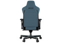 Фото 2 - Комп'ютерне крісло Anda Seat T-Pro 2 65x54x143 см ігрове, блакитно-чорне