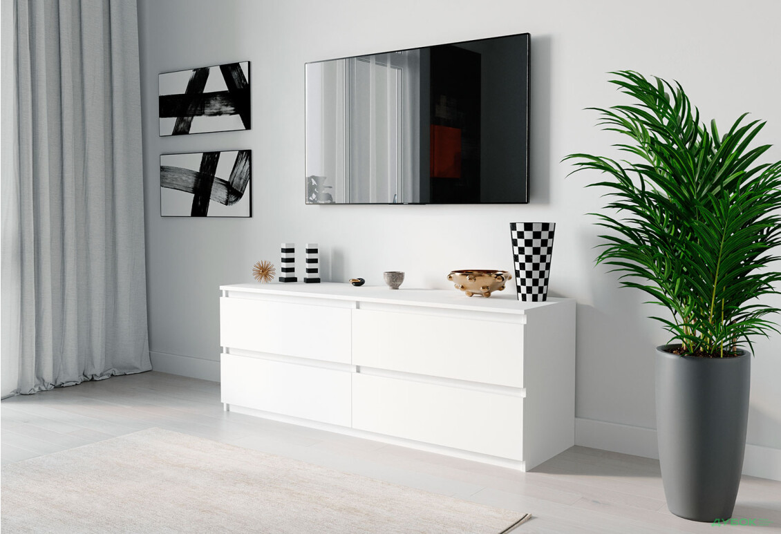 Тумба под ТВ Moreli Локи (Т223) с ящиками 140 см - Изображение 2 Изображение 2 - Тумба под ТВ Moreli Локи (Т223) с ящиками 140 см