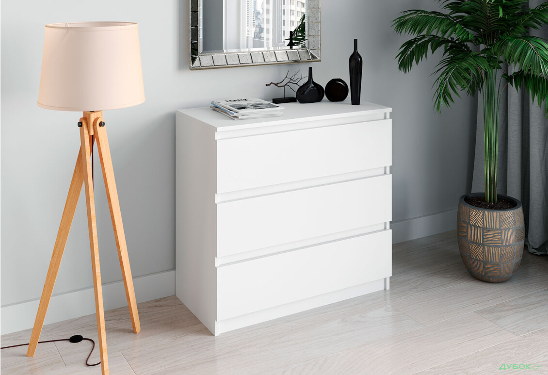 Комод Moreli Т214 з шухлядами 80 см - Зображення 2 Зображення 2 - Комод Moreli Т214 з шухлядами 80 см