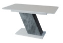 Изображение 1 - Стол обеденный Intarsio Рио / Rio 140x80 см раскладной, белая аляска/угольный камень 