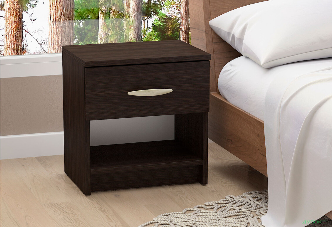 Тумба приліжкова Moreli G0025 з шухлядою та полицею 39 см - Зображення 4 Зображення 4 - Тумба приліжкова Moreli G0025 з шухлядою та полицею 39 см