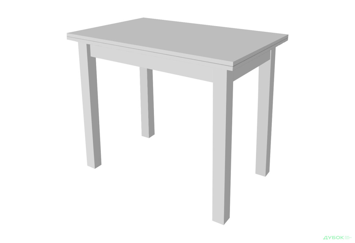 Стіл обідній Неман Юк 88x58 см розкладний - Зображення 1 Зображення 1 - Стіл обідній Неман Юк 88x58 см розкладний