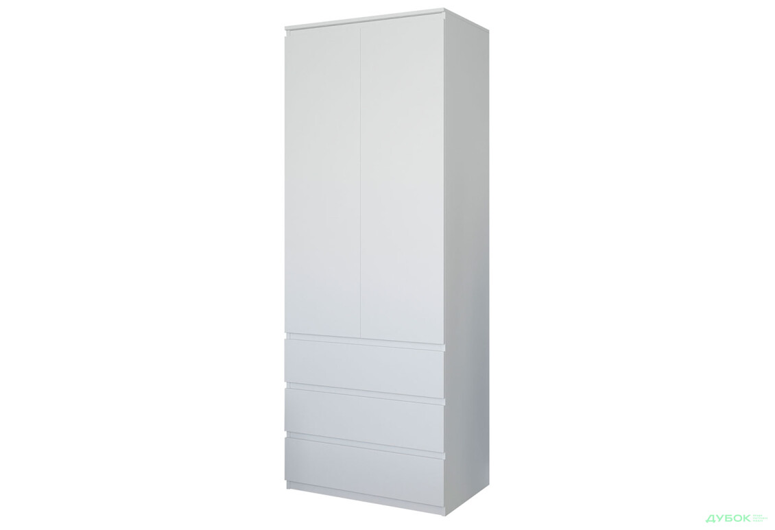 Шафа Moreli Т210 з поличками та шухлядами 2-дверна 80 см - Зображення 1 Зображення 1 - Шафа Moreli Т210 з поличками та шухлядами 2-дверна 80 см