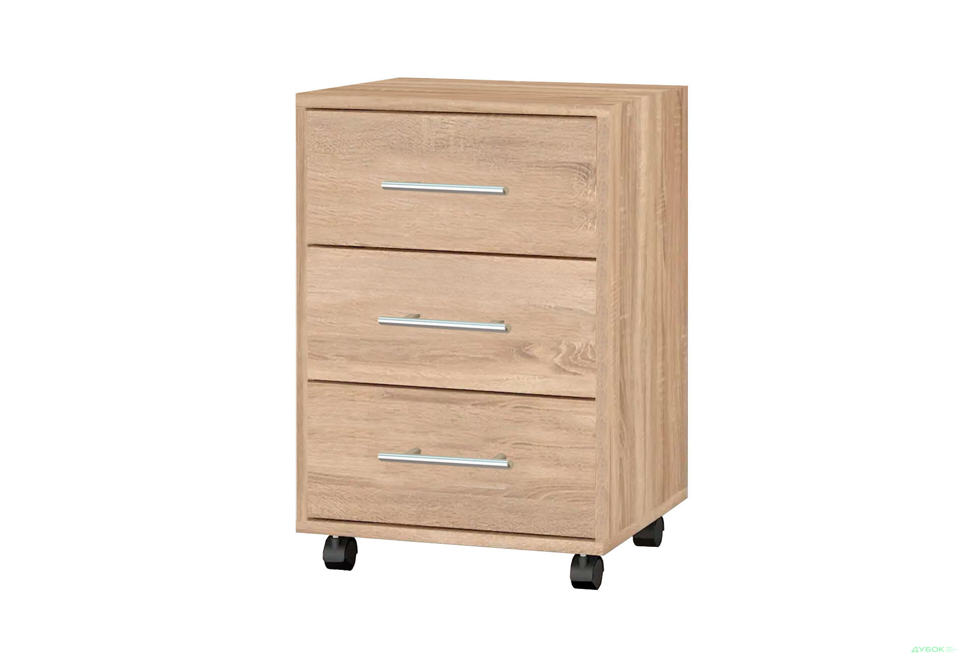 Тумба Київський стандарт КС на роликах з 3 шухлядами 40 см - Зображення 1 Зображення 1 - Тумба Київський стандарт КС на роликах з 3 шухлядами 40 см
