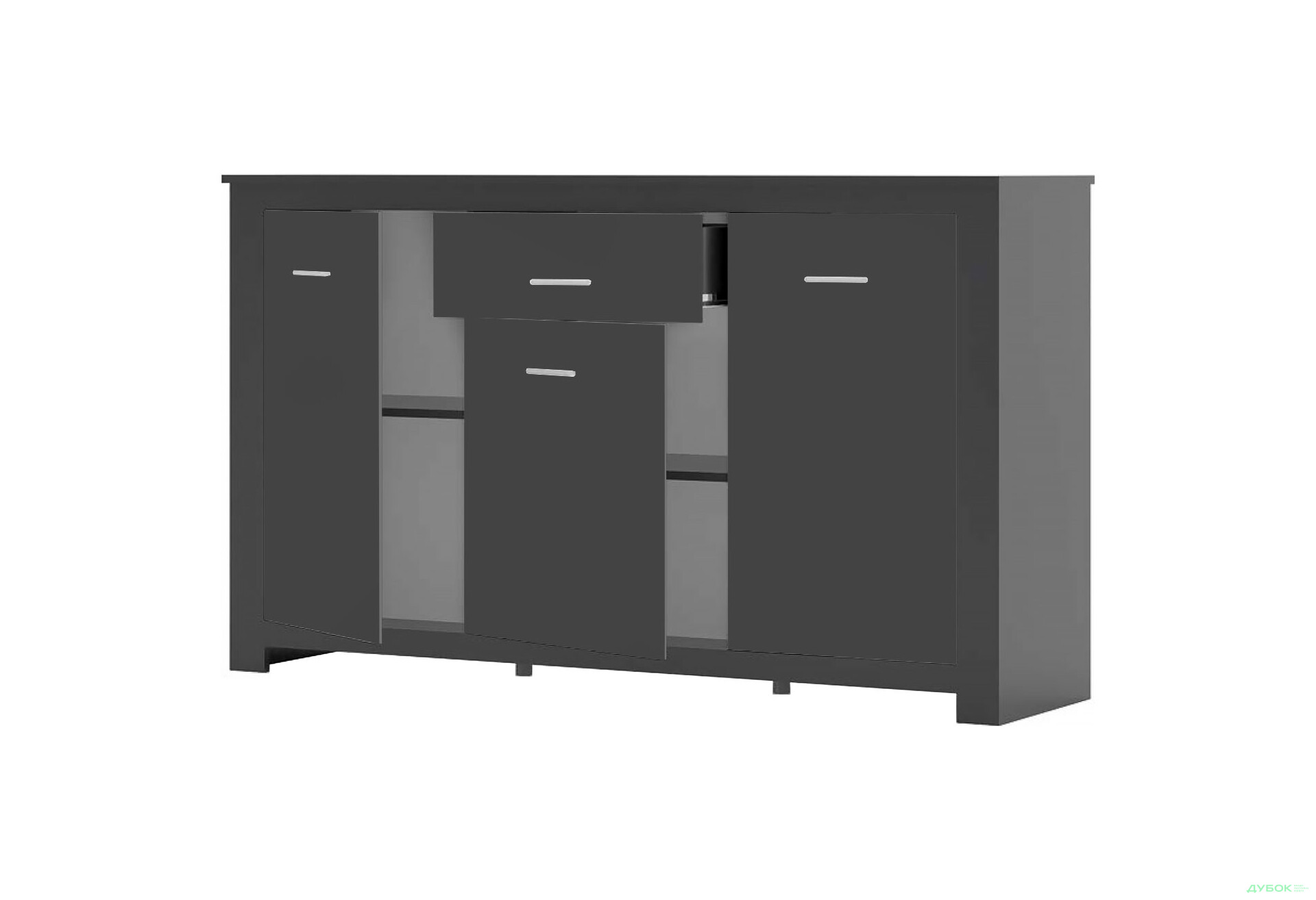 Зображення 4 - Комод Київський стандарт Лілія Д 3-дверний з шухлядою 161 см