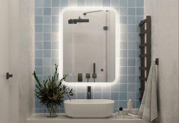 Зеркало Антигуа 1000х800 Moreli