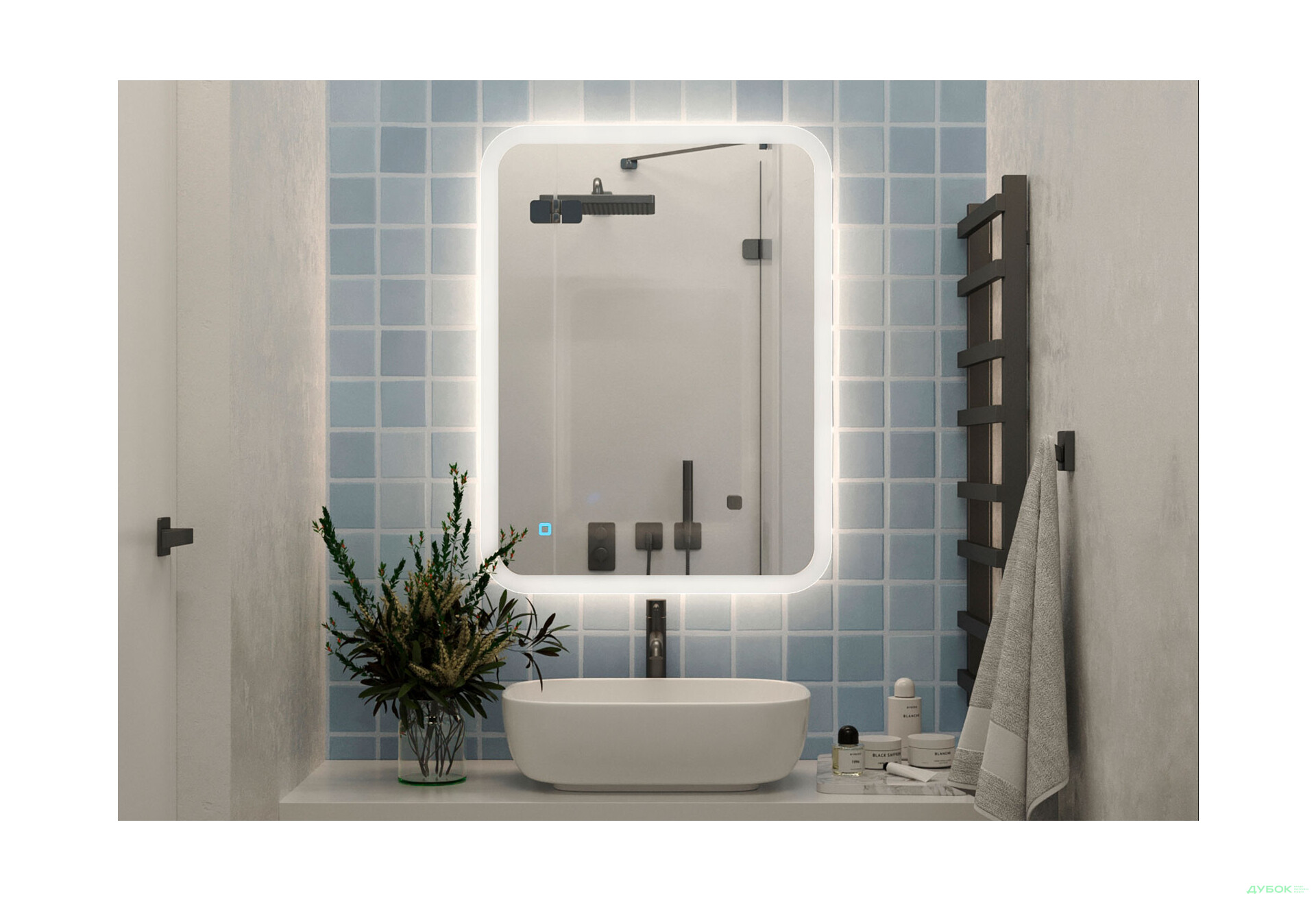 Зображення 1 - Дзеркало Антігуа 1000х800 Moreli