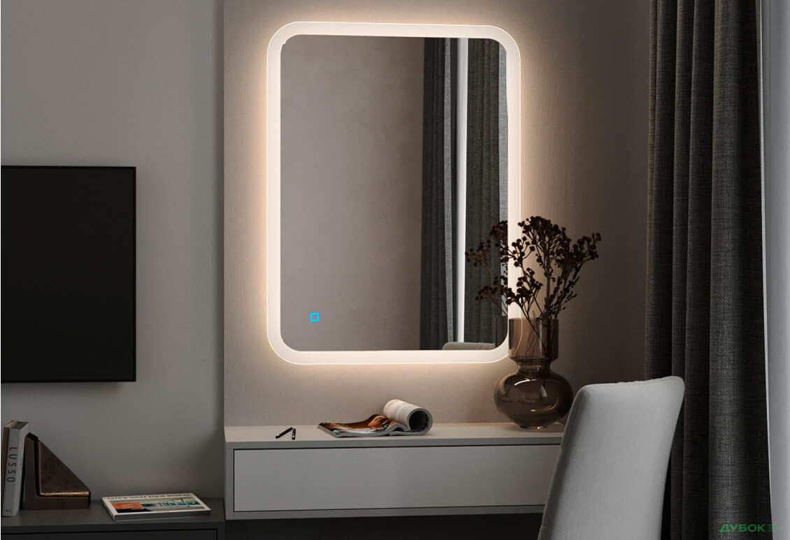 Зображення 2 - Дзеркало Антігуа 1000х800 Moreli