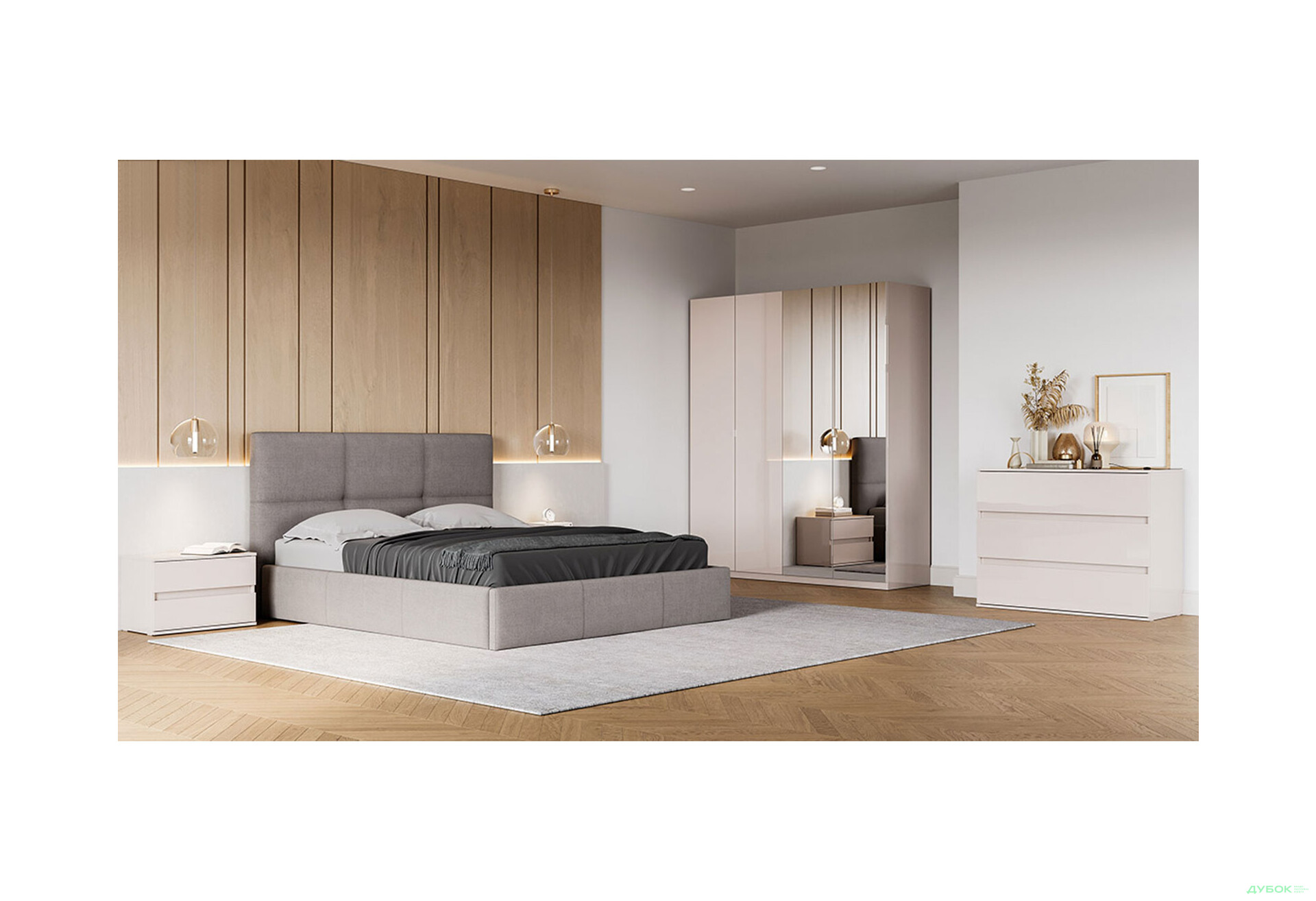 Спальня Лілі / Lily 4Д MiroMark - Зображення 1 Зображення 1 - Спальня Лілі / Lily 4Д MiroMark