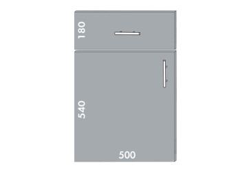 Фасады dpl ф-52 Blum