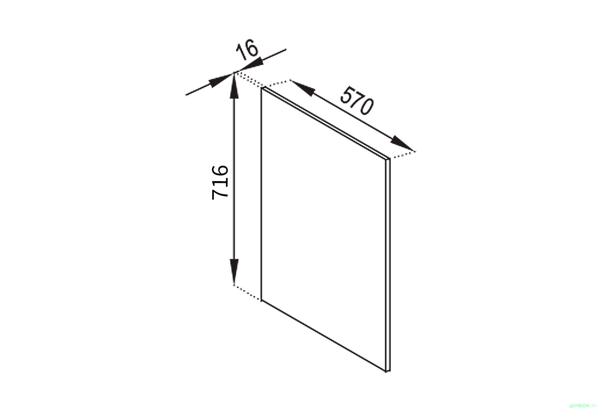 Н панель 716 Марго Світ Меблів - Зображення 1 Зображення 1 - Н панель 716 Марго Світ Меблів