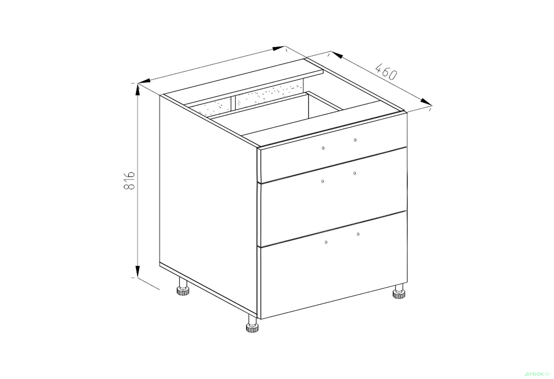 Н 60 3Ш (1+2) LUX Софі Лак Світ Меблів - Зображення 1 Зображення 1 - Н 60 3Ш (1+2) LUX Софі Лак Світ Меблів