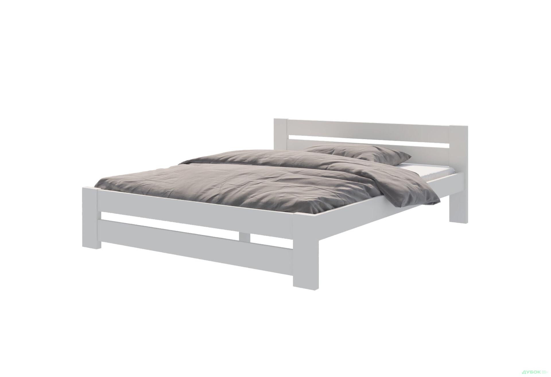 Зображення 1 - Ліжко Arbor Drev Симфонія 160 см біле