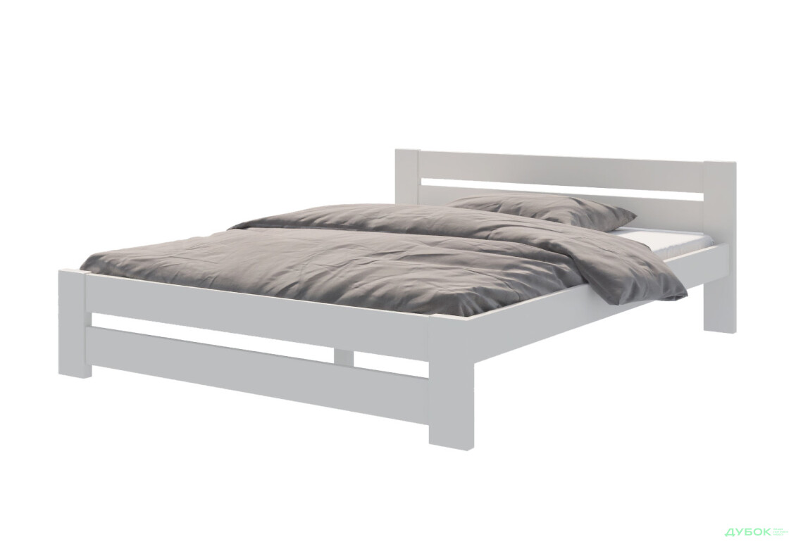Ліжко Arbor Drev Симфонія 160 см біле
