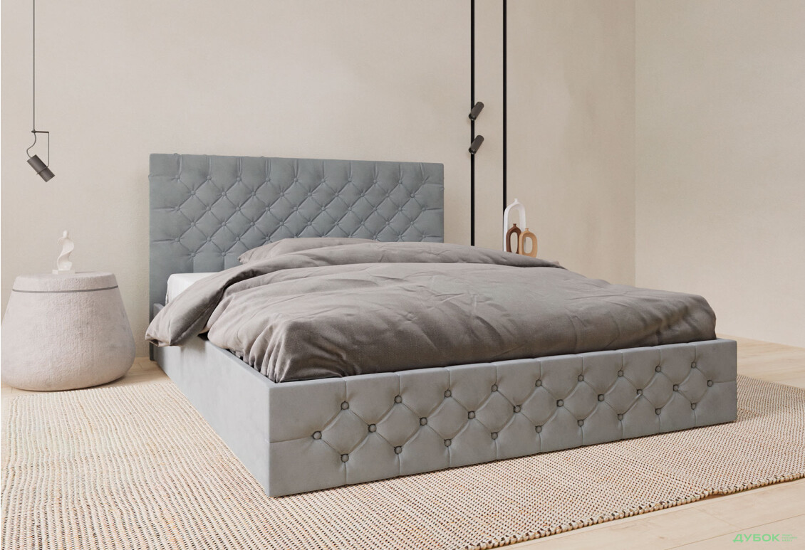 Изображение 5 - Кровать-подиум Arbor Drev Калифорния (сосна) 160 см, тк. Лагуна 42