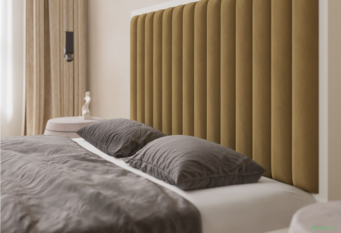 Зображення 4 - Ліжко-подіум Arbor Drev Глорія 160 см підйомне (метал.каркас) тк. Лагуна, 10 біле