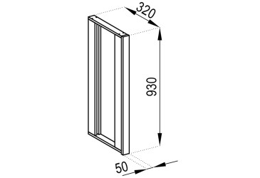 В вставка (h-920) Марта Світ Меблів