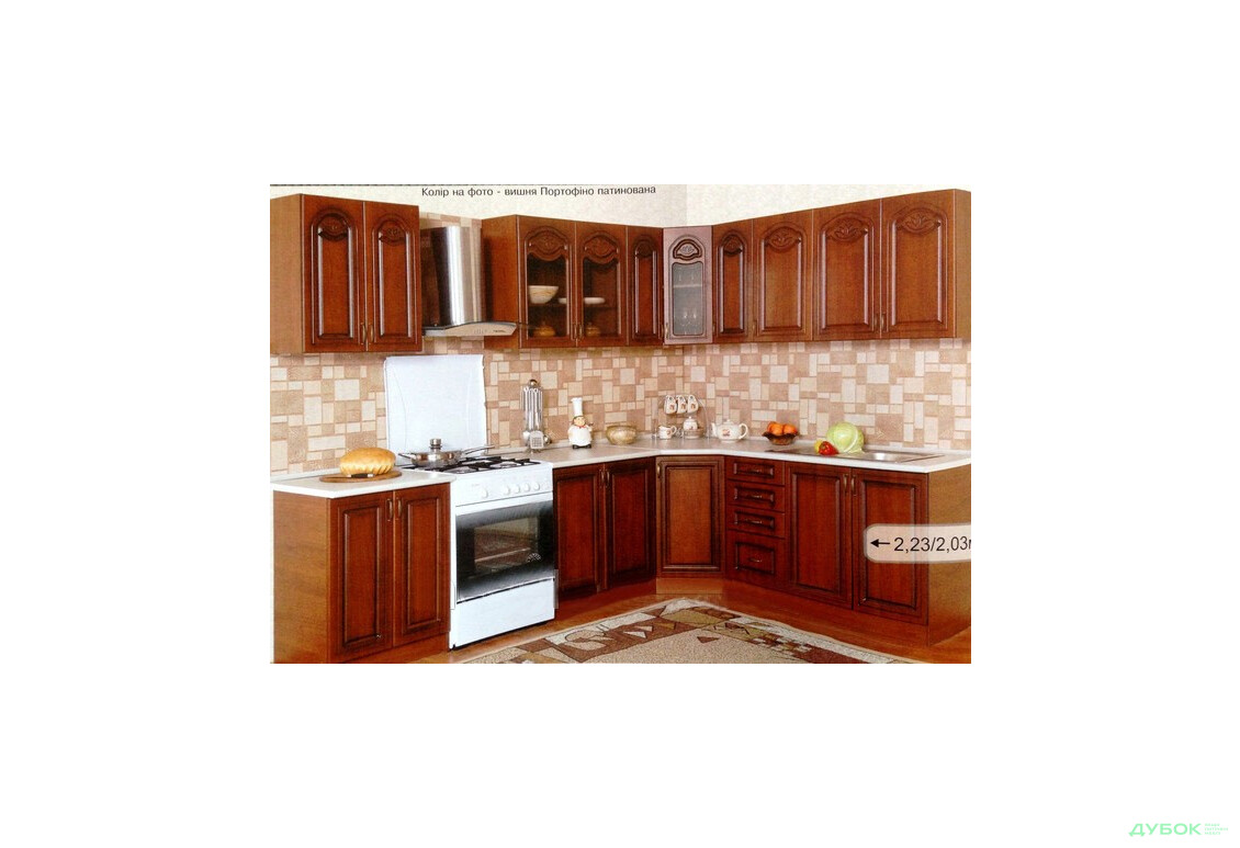 Модульная кухня Оля Патина БМФ