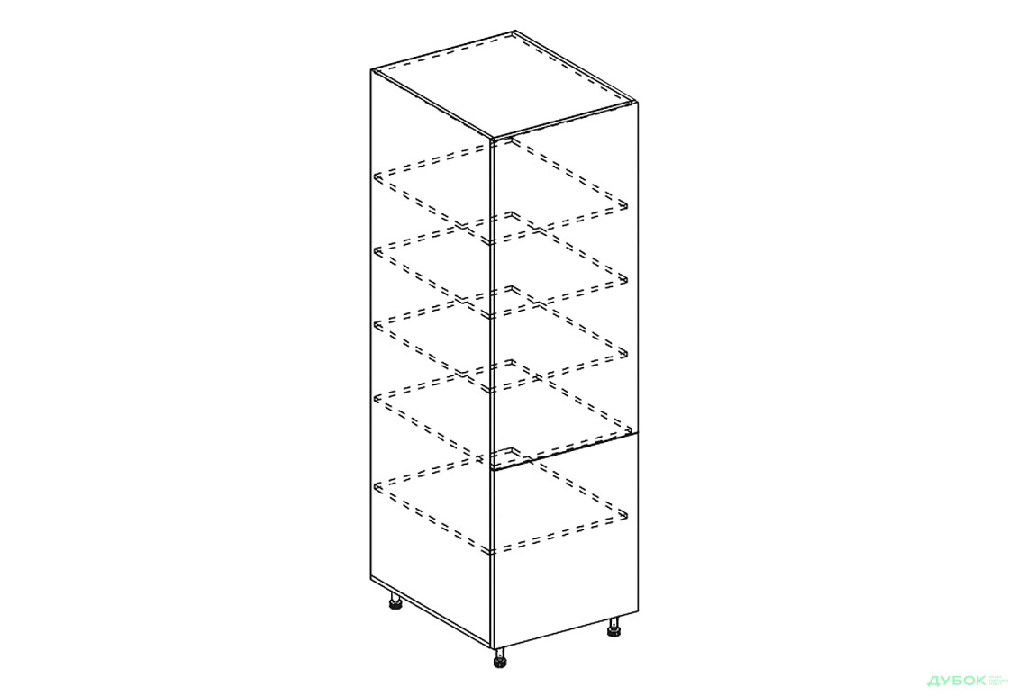 Корпус П 60 Світ Меблів - Зображення 1 Зображення 1 - Корпус П 60 Світ Меблів