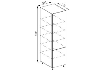 П 60 (h-920) Софі Лак Світ Меблів