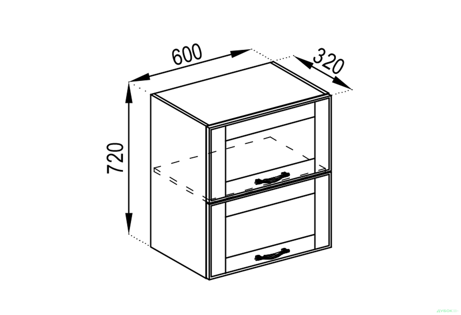 Изображение 1 - В 60 Б Доминика Svit Mebliv