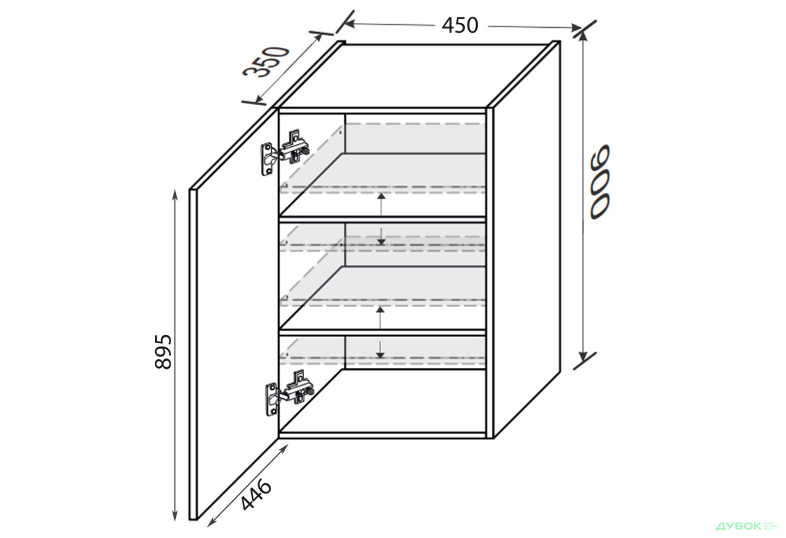 Изображение 2 - Верх 45В/900 1дв Глори / Glory МироМарк