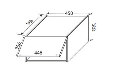 Верх 45ВА/360 1дв антресоль газ ліфт Зображення Верх 45ВА/360 1дв антресоль газ ліфт